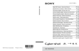 Sony Cyber-Shot DSC W550 Ohjekirja