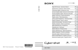 Sony Cyber-Shot DSC W610 Käyttöohjeet