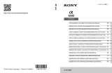 Sony ILCE-5000L Ohjekirja