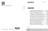 Sony Série Alpha NEX 3N Ohjekirja