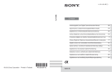 Sony Série NEX-F3 Ohjekirja