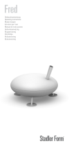 Stadler Form Humidifier 40 m² 300 W White Stadl Ohjekirja