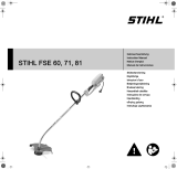 STIHL Elektro-Motorsense FSE 60, 540W Omistajan opas