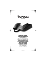 Topcom Axiss 50 Ohjekirja