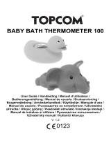 Topcom Baby Bath Thermometer 100 Elephant Ohjekirja
