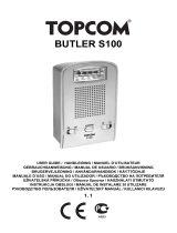 Topcom Toaster S100 Ohjekirja