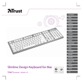 Trust Slimline Aluminium Keyboard for Mac IT Ohjekirja