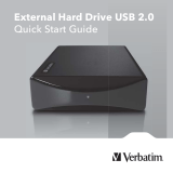 Verbatim 3.5'' HDD 750GB Käyttöohjeet