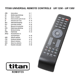 Vivanco TITAN UR 1300 - DEVICE BRAND CODE LIST Omistajan opas