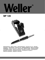 Weller WP 120 Käyttö ohjeet