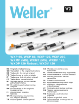 Weller WXMP Set Käyttö ohjeet
