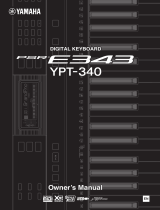 Yamaha PSR-E343/YPT-340 Omistajan opas