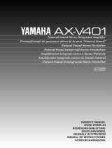 Yamaha AX-V401 Omistajan opas