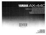 Yamaha AX-440 Omistajan opas