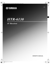 Yamaha 6130 - HTR AV Receiver Omistajan opas