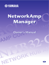 Yamaha NetworkAmp Manager Omistajan opas