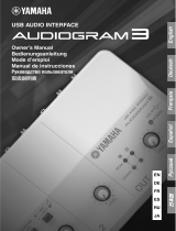 Yamaha Audiogram3 Omistajan opas