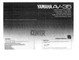 Yamaha AV-35 Omistajan opas