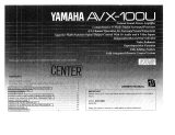 Yamaha AVX-1 Omistajan opas