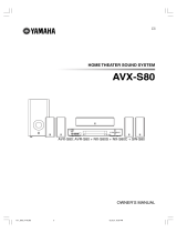Yamaha S80 Ohjekirja
