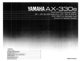 Yamaha AX-330e Omistajan opas