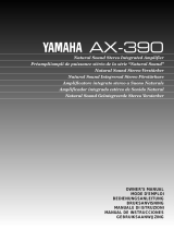 Yamaha AX-390 Omistajan opas