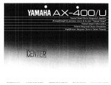 Yamaha AX-400 Omistajan opas
