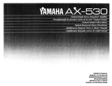 Yamaha AX-530 Omistajan opas