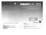 Yamaha AX-55 Omistajan opas