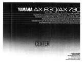 Yamaha AX-730 Omistajan opas