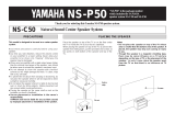 Yamaha NS-C50 Omistajan opas
