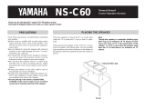 Yamaha NS-C60 Omistajan opas