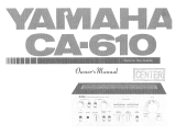 Yamaha CA-610 Omistajan opas