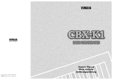Yamaha CBX-K1 Omistajan opas
