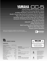 Yamaha CC5 Ohjekirja