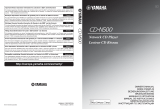 Yamaha CD-N500 Omistajan opas