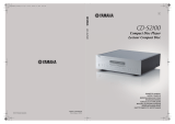 Yamaha CD-S2100 Omistajan opas