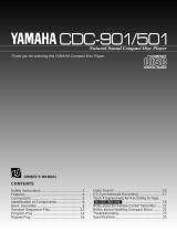 Yamaha CDC-501 Ohjekirja