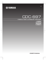 Yamaha CDC-697 Omistajan opas
