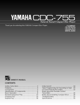 Yamaha CDC-755 Omistajan opas
