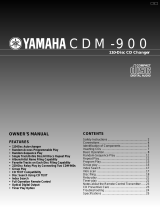 Yamaha CDM-900 Ohjekirja