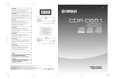 Yamaha CDR-D651 Ohjekirja