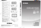 Yamaha CDR-HD1500 Omistajan opas