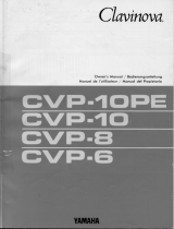 Yamaha CVP-10PE Omistajan opas