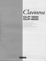 Yamaha Clavinova Omistajan opas