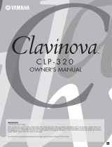 Yamaha Clavinova CLP-320 Omistajan opas