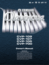 Yamaha Clavinova CVP-107 Ohjekirja