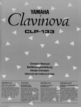 Yamaha Clavinova CLP-133 Omistajan opas