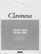 Yamaha Clavinova CLP-30 Omistajan opas