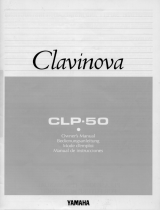 Yamaha Clavinova CLP-50 Omistajan opas